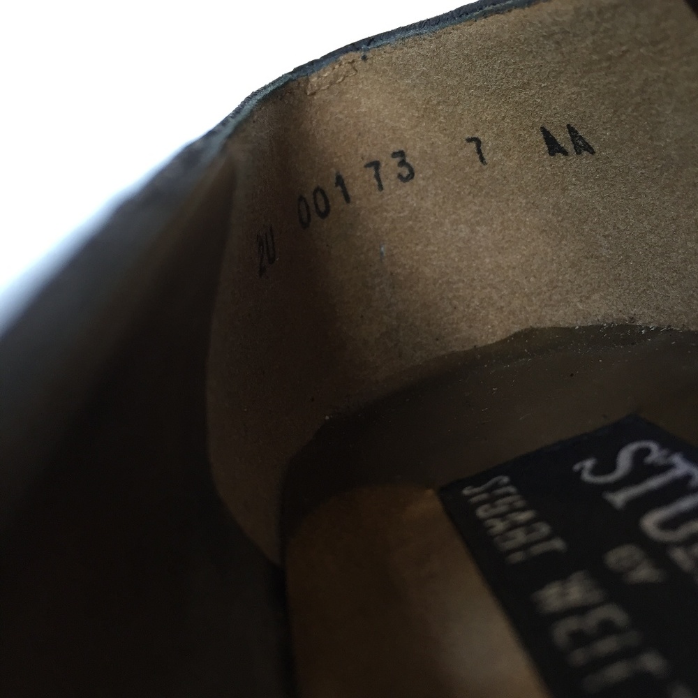 Stuart By Stuart Weitzman Chunky Heel Pu - image 5